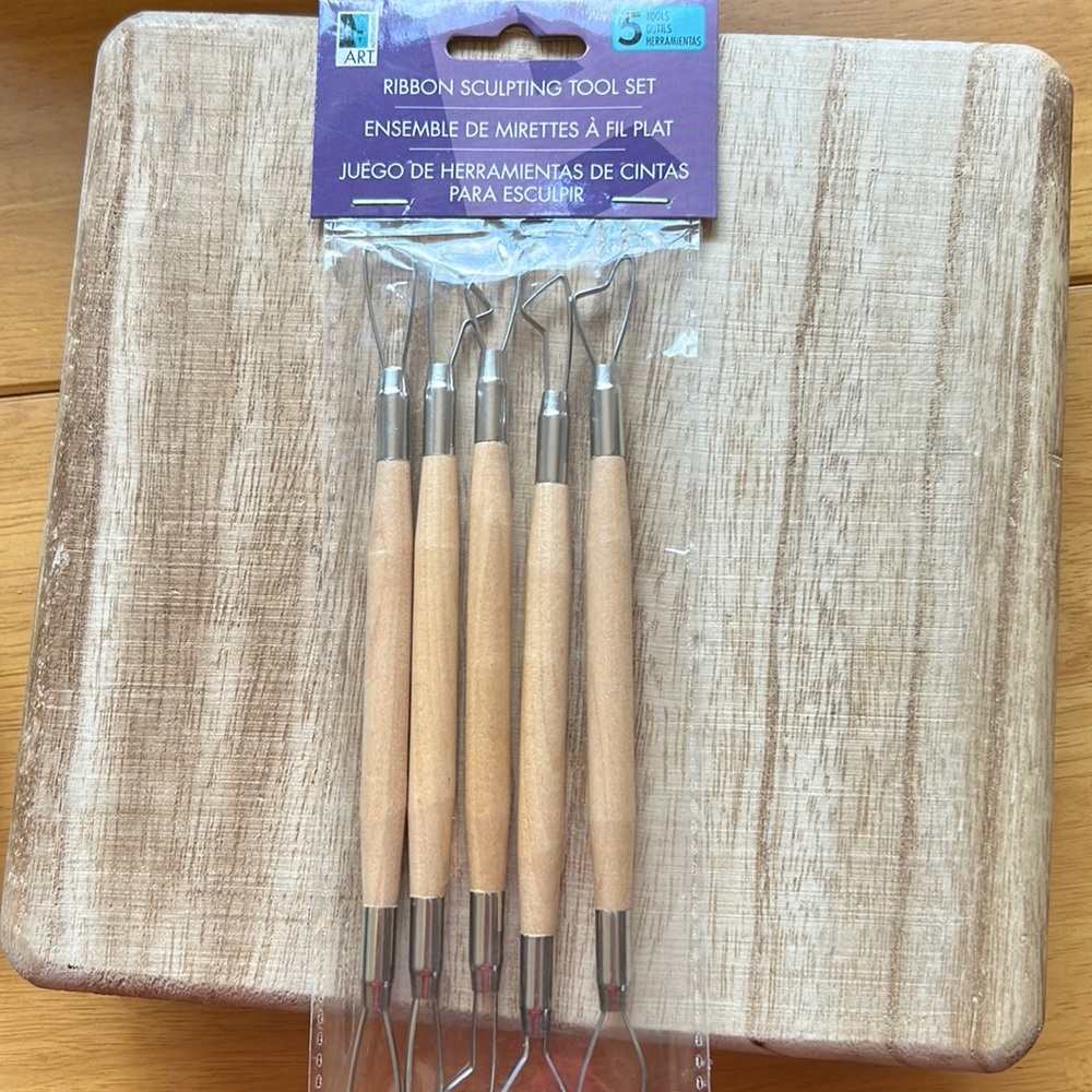 Tools Ribbon Sculpting Tool Set 5 Tools New in Sealed Plastic Art Alternatives